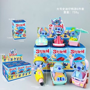Interstellar bé Stitch hộp mù con số PVC 1/72 quy mô hợp thời trang Anime cho văn hóa sưu tập phụ kiện pins mô hình - Product Image 6