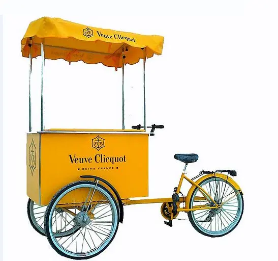 3 tres ruedas móviles vending carrito de comida caliente perro camión de tres ruedas de coche eléctrico helado triciclo venta para carros