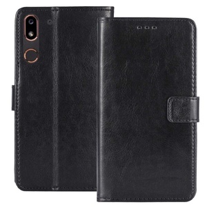 Chất Lượng Cao Crazy Horse Mẫu 3 Ví Đựng Thẻ Có Chân Đế Cho Doro 8080 Bao Da TPU - Product Image 5