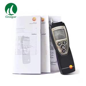 Testo 512 Pressure and Flow Velocity Measuring Instrument 0 to <strong>200</strong> HPa - Product Image 4