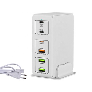 120W Hoch leistungs adapter Multifunktions-USB-Handy-Computer Multi-Port-PD-Schnell ladegerät Typ c - Product Image 4