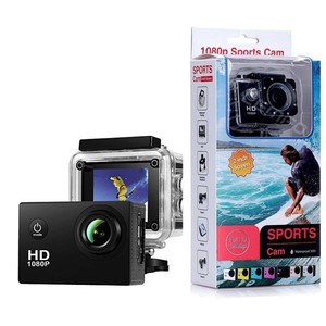 ספורט מצלמה 1080P <span class=keywords><strong>12Mp</strong></span> ספורט מצלמה מלאה Hd 2.0 אינץ 30M/98Ft מתחת למים עמיד למים מצלמה עם התקנה ערכת אבזרים