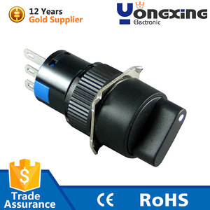 16mm kare bipolar kutup 2 pozisyon fırın led dimmer döner anahtar 2023