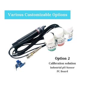 Durable pH <strong>Sensor</strong> Module For <strong>Arduino</strong> 51 STM32 BNC Connector Analog Signal Output Port Various Kits Option Available