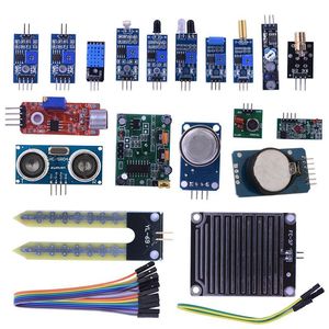 16 in 1 Module Sensor Kit Projekt Super Starter Kits für Arduino R3 Mega2560 Mega328 Nano Raspberry Pi 4 3 2 Modell B K62
