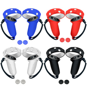 Gaming Accessories for Oculus <strong>Quest</strong> 2 Silicone Touch Controller Grip/Face/Headset Shell/lens Cover Silicone Protective case - Product Image 5