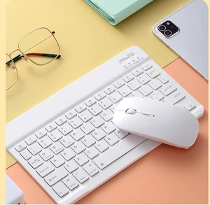 Teclado Para Android, Ios, Windows, tableta, teléfono móvil, ordenador, Teclado inalámbrico, ratón, conjunto combinado