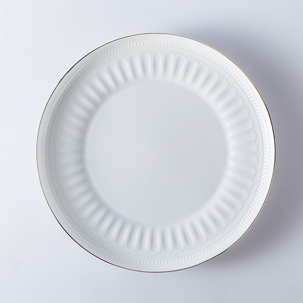 Assiette ronde de 12 pouces