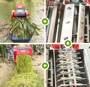 Máy cắt cỏ điện Kaiwse khuyến mãi, động cơ đồng, chuyên dùng cắt rơm ngô, máy cắt thức ăn thô xanh hiệu quả - Product Image 6