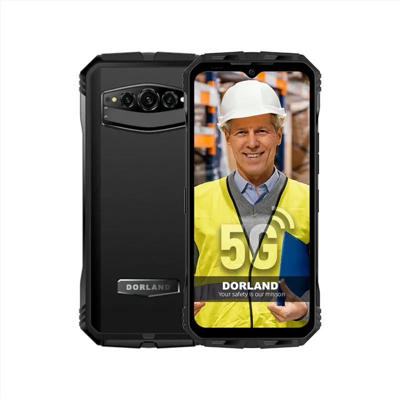 DORLAND Aloha _ 5G PRO FHD OUTDOOR Explosions geschütztes Zone1/2-robustes Smartphone doppelt entsperrt Eigens icher