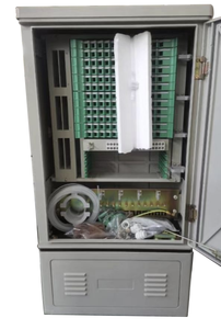 96-Core SMC Fiber Optic Cabinet SC LC Connectors Indoor Outdoor <strong>Telecom</strong> FTTH 3G GPRS <strong>Networks</strong> Optical Cross Connect Cabinets - Product Image 2