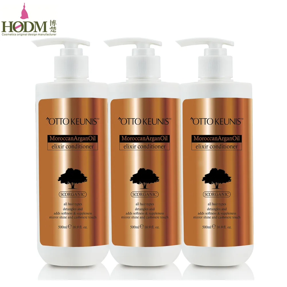 Fabrieksprijs Oem Haarverzorgingsproducten Argan Olie Elixer Haarshampoo En Conditioner Set Voor Alle Haartypes