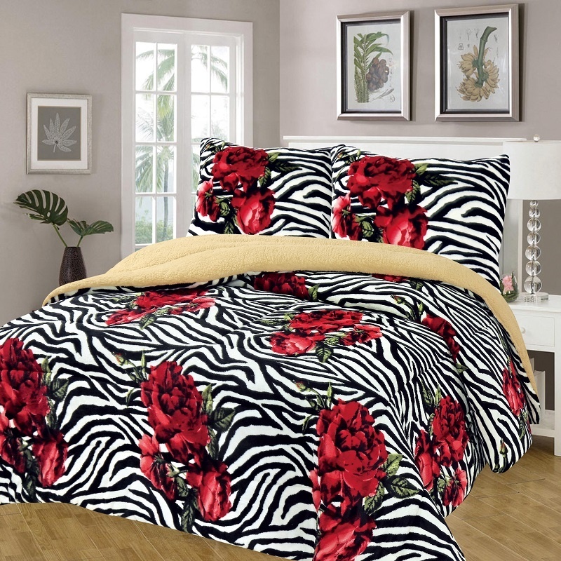 LKER ROSES-ZEBRA NOIR