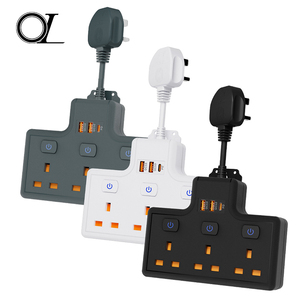 Hot Selling Trend Convenient for Home Multifunctional 3outlets <strong>Socket</strong> Extension <strong>with</strong> 2 USB and 1 Type C <strong>with</strong> <strong>Switch</strong> - Product Image 2