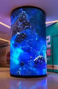 P1.86 OEM Solf и гибкий светодиодный дисплей RGB изогнутый дисплей светодиодный экран складные панели мягкий модуль для небольших и гигантских выставок - Product Image 4