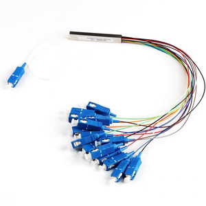 PLC Splitter 1:2 1:4 1:8 1:16 1:32 1:64 SC UPC APC fibra ottica Splitter per FTTH FTTX 5G Data Center - Product Image 5