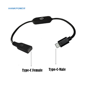 USB- C Type-C Male to Female LED Strip Touch Dimmer Single Colour Dimming on Off Switch <strong>Controller</strong> Cable 0.3m - Product Image 4