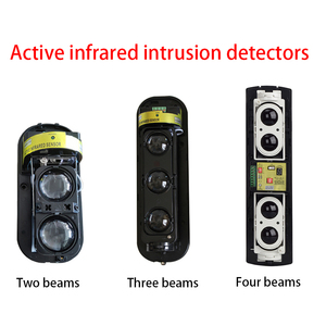 Detector de intrusión infrarrojo activo, sistema de detección de intrusión