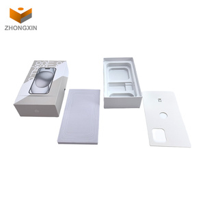 Customizable US/EU Version Recyclable Cardboard Empty Universal Mobile Phone <strong>Box</strong> With Cell Phone Accessoires Insert Room - Product Image 3