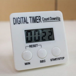 WDD582 Display digitale LCD cucina cottura Timer cottura forma quadrata ABS Timer conto alla rovescia studenti apprendimento Timer Desktop - Product Image 4