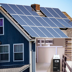 智能5kw 7500w 1kva太阳能控制器光伏电源系统太阳能电池充电器充电系统成套机器 - Product Image 5