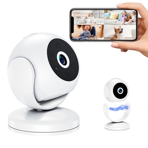 4MP 1080P kapalı Mini güvenlik kamera PTZ teknolojisi WIFI 4G ağ hareket algılama için bebek Pet SD/bulut/hafıza kartı CMOS - Product Image 1
