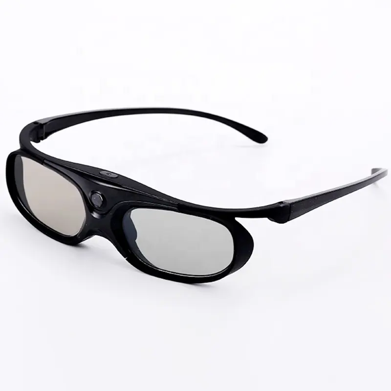 Óculos 3d universal dlp, óculos com obturador ativo 3d para projetor vivitek/xgimi/yinzam, óculos ativados por líquidos