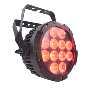 Outdoor12พาร์แบนบางเฉียบนำแสงสำหรับปาร์ตี้ที่บ้าน IP65 * 10W Rgbw Ww/Cw Uv Truss Uplight Led Parcan - Product Image 5