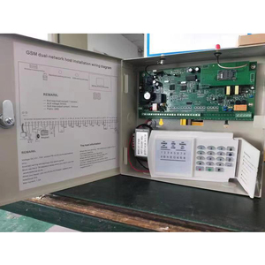 Sistema de alarma de seguridad, red Dual GSM y PSTN