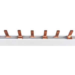 Comb <strong>Busbar</strong> 2P 63A 80A 100A Copper <strong>Busbar</strong> for Electrical Panel Breaker - Product Image 4