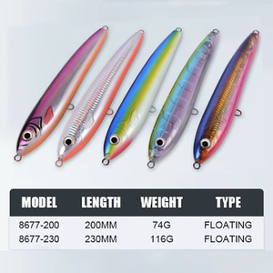 Mồi câu cứng nổi, mồi câu dạng que, mồi câu cá lớn, câu cá bằng thuyền, mồi câu kéo, phụ kiện câu cá, mồi câu cá ngừ, mồi câu cứng GT, nhà máy sản xuất mồi câu cứng - Product Image 1