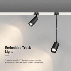 Aluminium <strong>Led</strong> Surface Mounted Hanging Light Adjustable Focus <strong>Led</strong> Spot Light <strong>CRI</strong> <strong>90</strong> Modern <strong>Led</strong> Spotlights for Home Office - Product Image 1