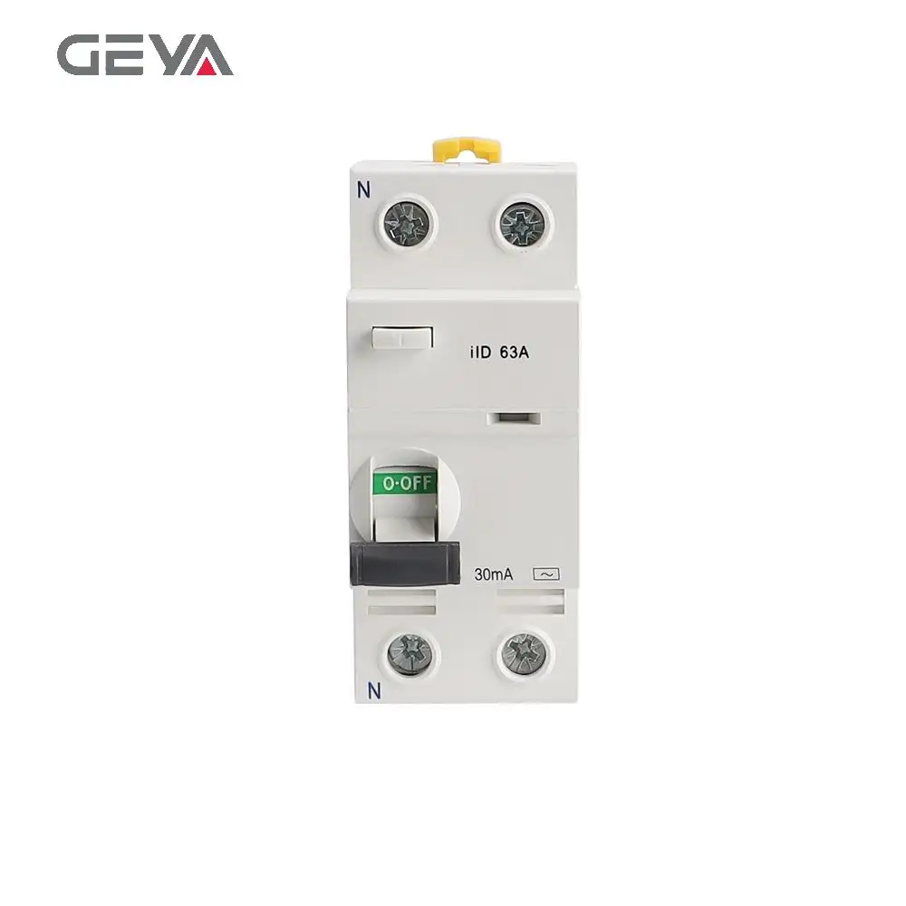 GEYA ilD 2P赤銅電磁RCD過電圧保護回路ブレーカーRCCB残留電流回路遮断磁気