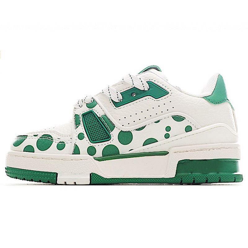 Green and white 1