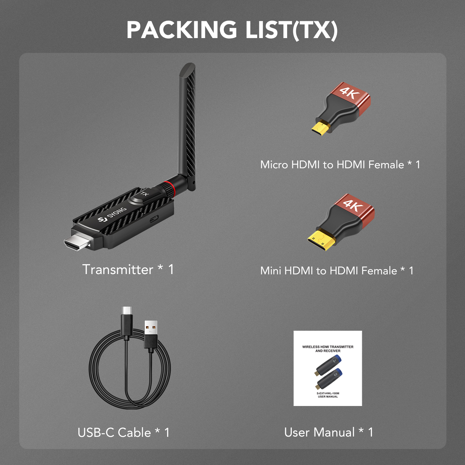 Transmitter x 1