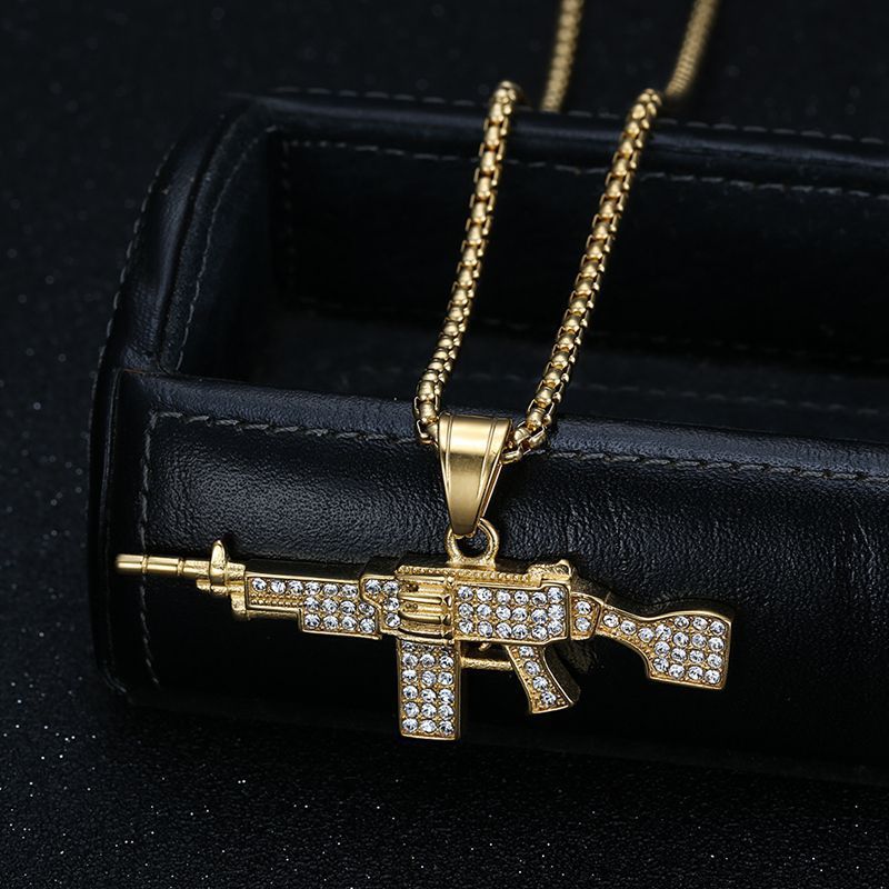 Colgante único de oro