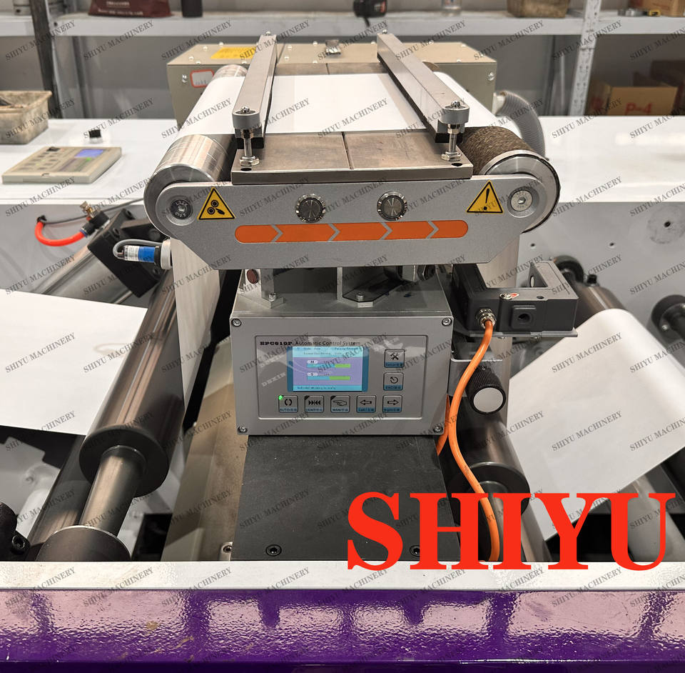 High Speed Narrow Web Roll to Roll Servo Motor Petal Type 7 8 Colors Label Flexo Printing Machine
