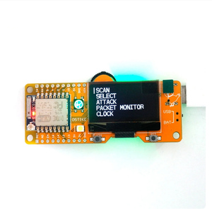 2,4 GHz DSTIKE WLAN Deauther v3 ESP8266 Deauther Software mit 1,3 "OLED Entwicklungsbrett