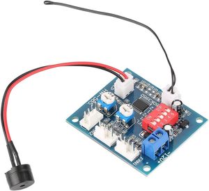 DC 12V 4線温度制御IC PWMサーモスタットモジュールセンサー付き最適冷却ファンスピードコントローラ - Product Image 1