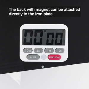Opzione colore blu Timer elettronico conto alla rovescia allarme ad alta voce funzione orologio Controller cucina uso digitale Timer da cucina - Product Image 3