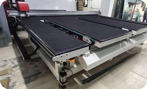 CE certificato CNC macchina per il taglio del vetro completamente automatica controllo PLC ad alta precisione e ad alto rendimento - Product Image 2