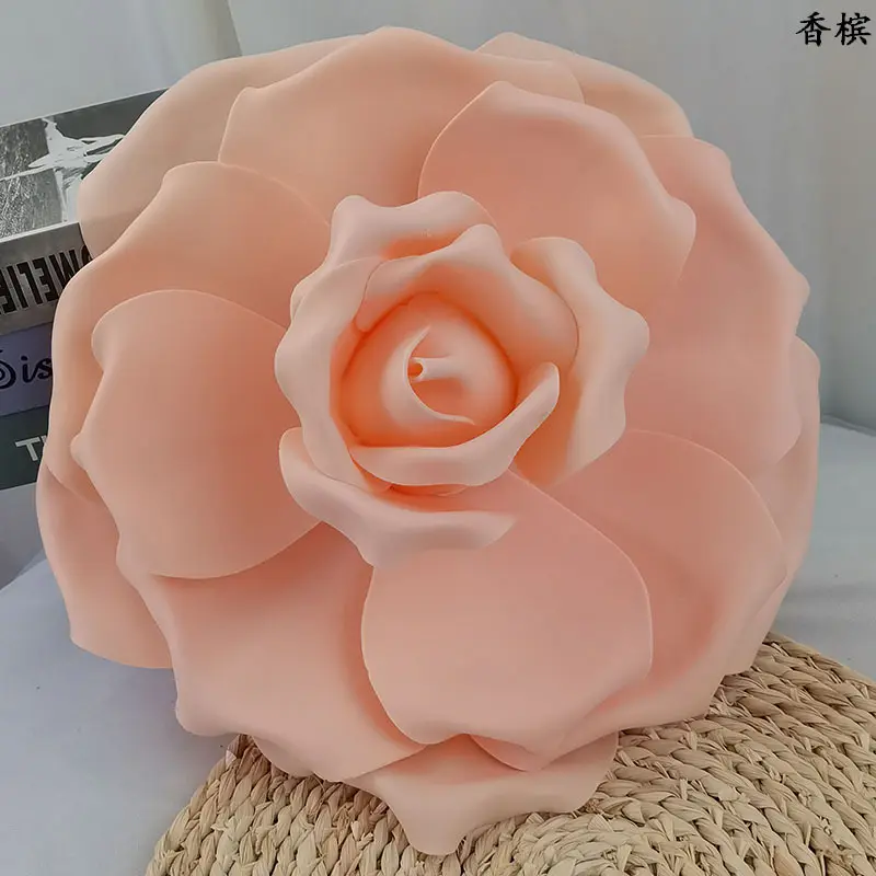 Rose Artificial Flower PE Foam Flowers For Decoration Wedding Artificial Wedding  Decoration