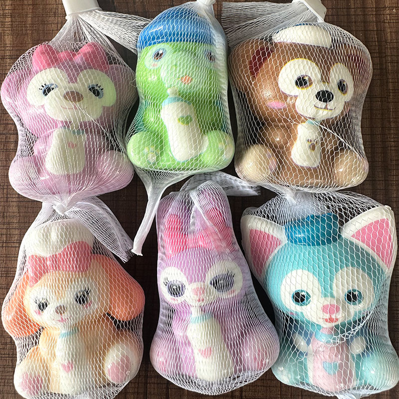 Serie Stardew, cabello mixto de 8 cm, empaquetado en bolsa de malla.