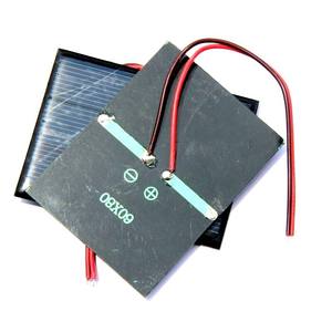 60*80mm 0.<strong>65W</strong> 1.5V <strong>Polycrystalline</strong> Small Solar Cell Solar Panel for Toy LED Light Mobile From China Factory - Product Image 4