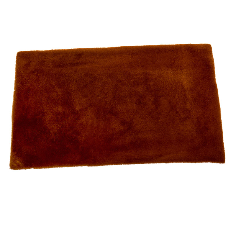 Fourrure de lapin couleur caramel