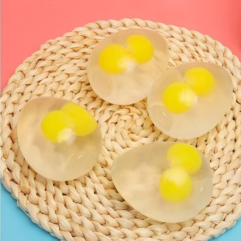 Oeufs intelligents à double jaune emballés individuellement