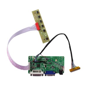 Rt2281 Universal <strong>Lcd</strong> Driver Pcb <strong>Board</strong> <strong>Lcd</strong> Main <strong>Board</strong> Dvi <strong>Vga</strong> <strong>Input</strong> 30 Pin Lvds <strong>Control</strong> <strong>Board</strong> For 12.1Inch 1366X768 Screen - Product Image 1