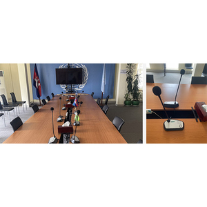 Conference Meeting Room Tabletop <strong>Discussion</strong> Chairman Delegate Unit - Product Image 6