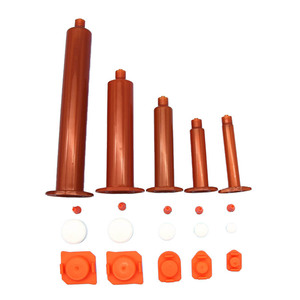 US stile Ambler 3CC/5CC/10CC/30CC/50CC a cilindro epossidico cartuccia di plastica ago contenitore di erogazione canna siringa - Product Image 4