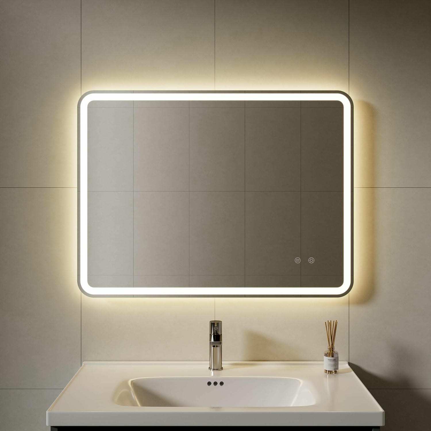 Miroir de salle de bain à LED DP322-X